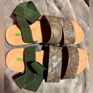 MUK LUK ANKLE SANDALS
